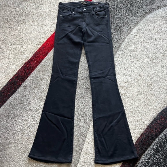 Generic Denim Black The Cypress Flared Jeans - Picture 1 of 4